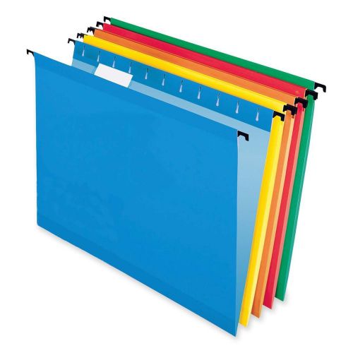 Assorted hanging folders - great deal on office supplies