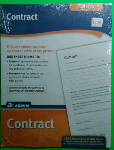 Adams business contract