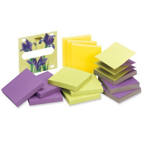 Post-it Pop-up Notes In Assorted Colors With Iris Insert - Pop-up, (r330li12)