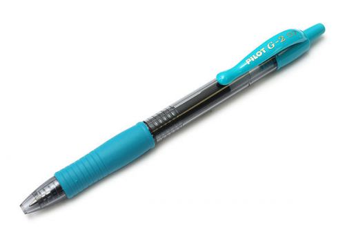 NEW - Pilot G2 Retractable Gel Ink Rolling Ball Pen Turquoise