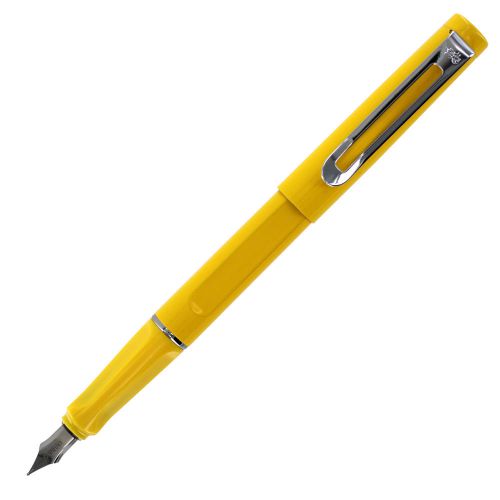 JinHao FP-599 Yellow Metal Fountain Pen, Medium Nib (FP-599-4)