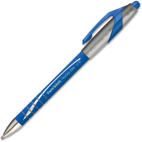 Flexgrip Elite Retractable Ballpoint Pens Medium Point Blue 12 Pack 85581
