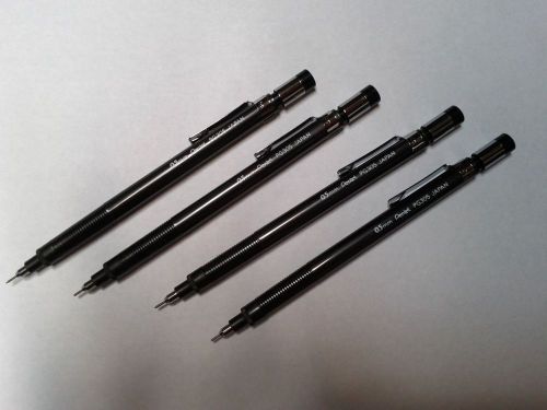 Pentel Graphlet Automatic Pencil 0.5mm-  Four Pack
