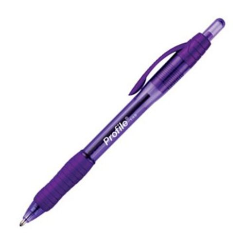 PAPERMATE PROFILE Ink Pen Genuine MAGENTA PURPLE - FREE SHIPPING on ADDED Pens