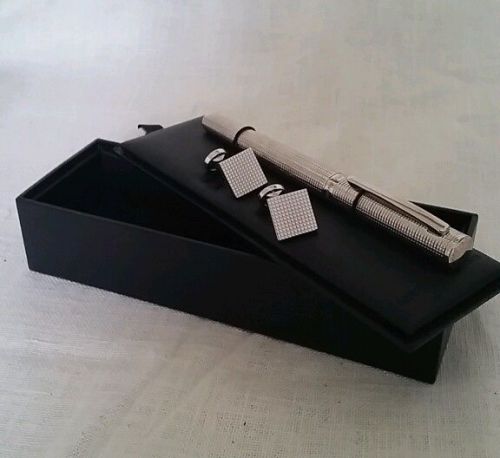 Saks Fifth Avenue Pen Cufflinks Gift Set in Box