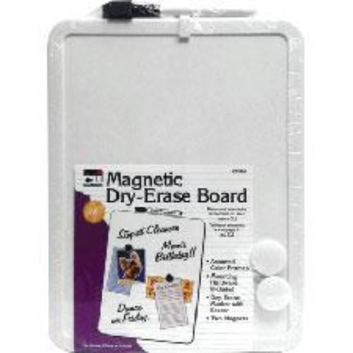 Dry Erase Board - Magnetic - 8.5&#039;&#039; x 11&#039;&#039; White Surface - Assorted Frame