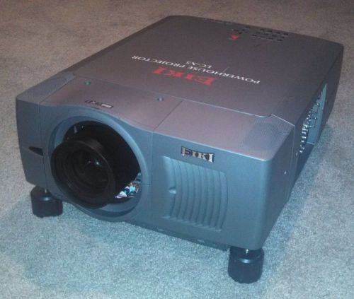 Eiki lc-x5 projector with lens new bulbs  plc xf35n  christie lx65 for sale