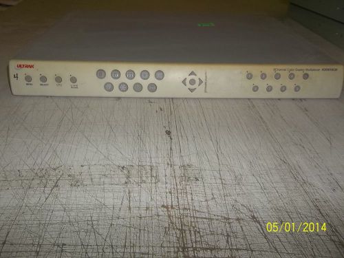 Ultrak 9 channel color duplex multiplexer, kx0910cn, used for sale