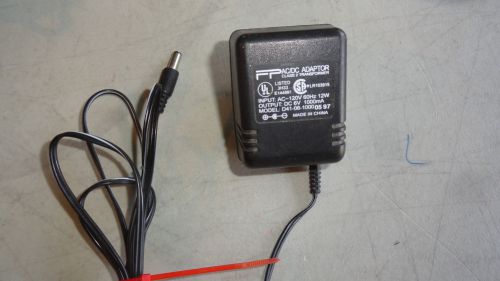 G1: FP AC Adapter Power Supply D41-06-1000 6V 1000mA