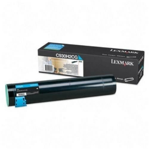 Lexmark high yield cyan toner cartridge c930h2cg for sale