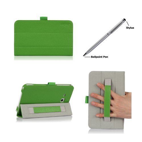 Procase samsung galaxy tab 3 lite 7 tablet case with bonus stylus pen - tri-fold for sale