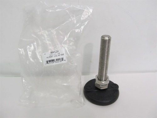 S &amp; W 3/4&#034;-10 x 4&#034; Stainless Steel Poly Mount Leveling Mount