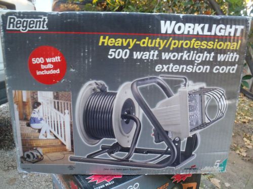 Halogen Worklight 500 Watts with 50ft Extension Cord New