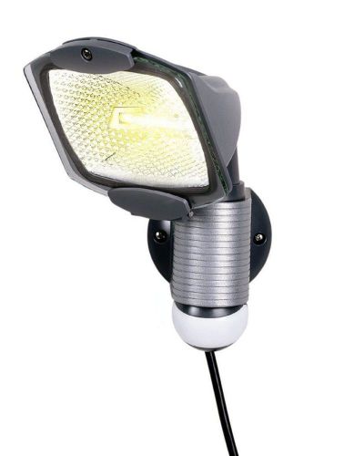 Motion light security cooper lighting 110-degree 100-watt portable plug-in new for sale