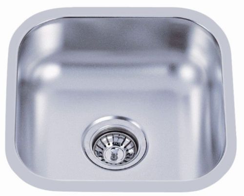 Undermount kitchen single bowl stainless sink &lt;18gauge&gt; 16&#034; x 16&#034; for sale