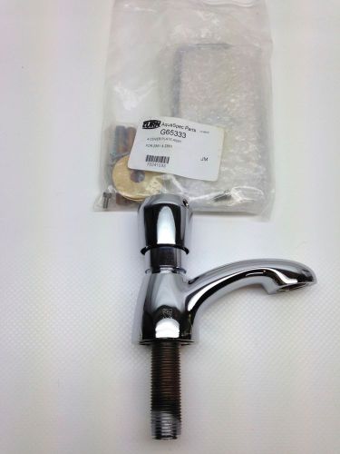 New ZURN commercial metering water faucet press bright chrome single handle #3