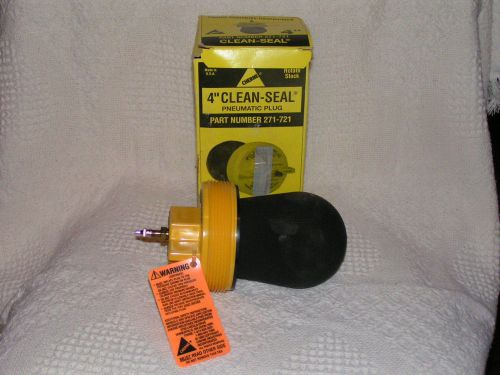 4&#034; cherne pneumatic test plug for sale