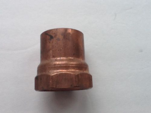 NEW 1-1/2&#034; FPT x 1-1/2&#034; Copper adapter