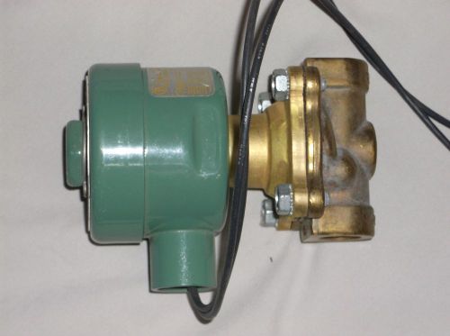 New asco 8211b33 110 / 120 volt, 3/8&#034; npt,  solenoid valve 80143 for hazardous for sale