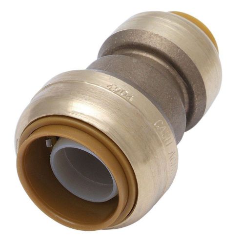 2 SharkBite 1/2&#034; - 3/4&#034; Quick Connect Brass FittingStraight Reducing Coupling
