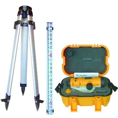 Pls 24x auto optical transit  with tripod and rod laser level pls-60497 for sale