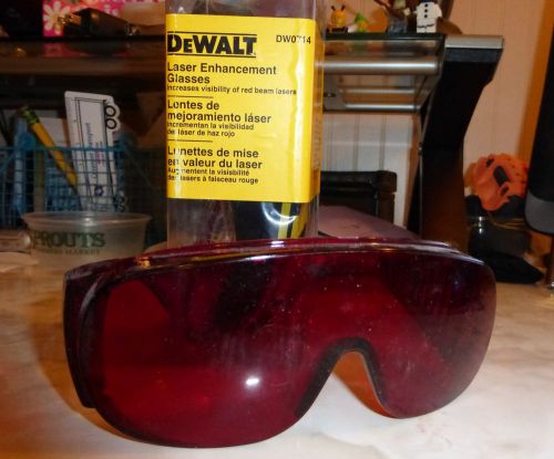 Laser Enhancement Glasses, Dewalt DW0714