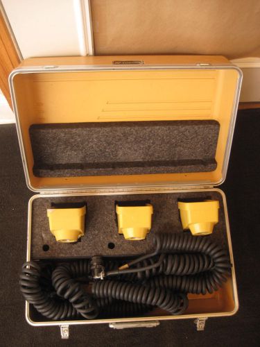 3 topcon/tds sonic trackers ii 9142 1030014 for system five &amp; add on kit cable for sale