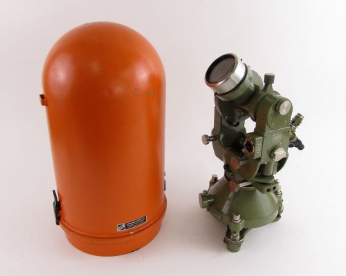 Wild Heerbrugg T3A Autocollimating Theodolite w/ Case, Illuminator, 40x Eyepiece