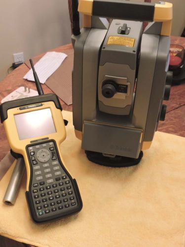 Trimble s6  5&#034; dr+ robotic relfectorless(600m) total station tsc2 2.4ghz radio! for sale