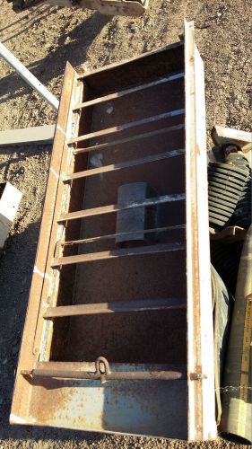 Steel drywasher box w/ lock in riffle tray rock  gold dirt mining sort for sale