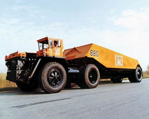 1983 Dart 120 Ton Bottom Dump Coal Hauler Truck Photo c7719-L2T92E