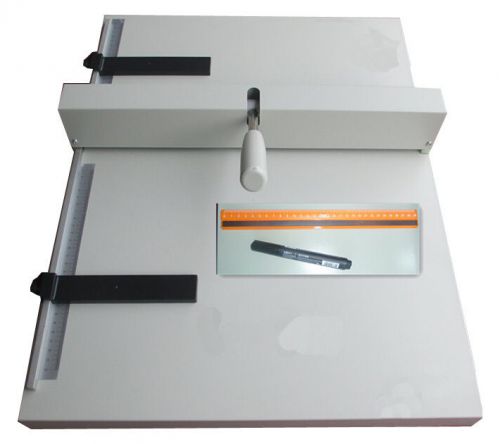Update a3 paper folding machine creasing 460mm manual paper marking press for sale