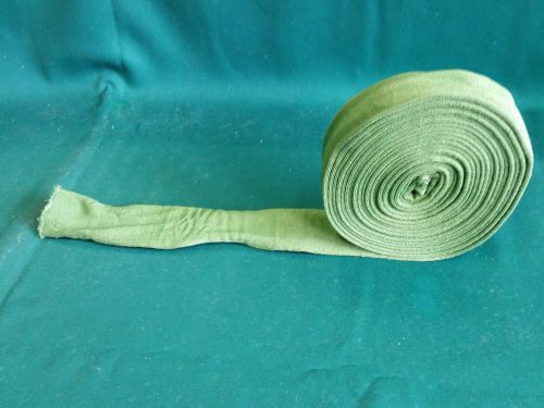 Dampening Covers (green cotton) 4 1/2 inch width