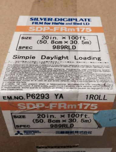 MItsubishi SDP-FRm175 - 20&#034; x 100&#039; Silver Digi Plate Film