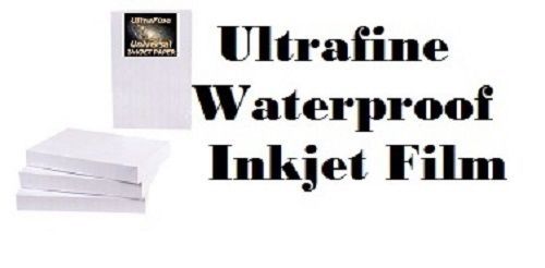 Waterproof Inkjet Film 11&#034; x 17&#034; /100  for Screen Printing or making internegs