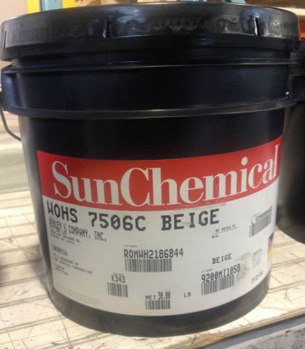 Sun Chemical PMS 7506C Beige Heatset Offset 30lbs. x 5 Buckets = 150.0lbs.