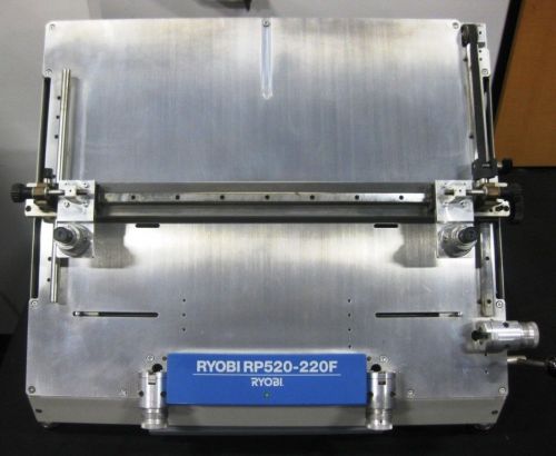 Ryobi printing press scoping plate punch rp520-220f – 3200 3302 3304 522pfh for sale