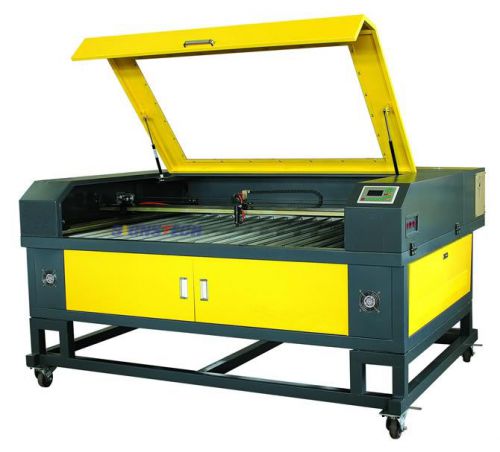 New 80w co2 laser engraver cutter 5ftx 4ft engraving cutting +free water chiller for sale