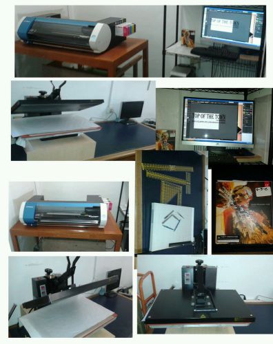 Roland bn -20,Adobe cs6 software press machine 16 by 20 cutting board and PC
