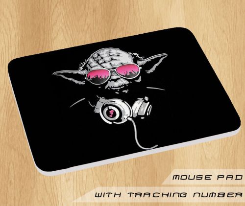 Yoda as Dj Mouse Pad Mat Mousepad Hot Gift