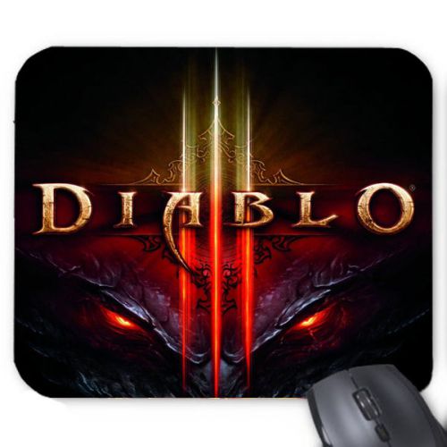Diablo 3 Dark Logo Mouse Pad Mat Mousepad Hot Gift