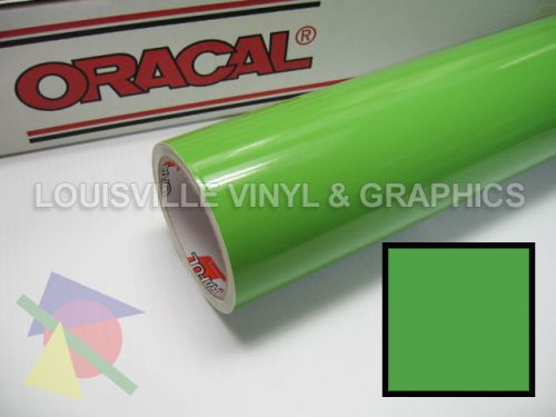 1 Roll 24&#034; X 5 yds Lime Green Oracal 651 Sign &amp; Graphics Cutting Vinyl