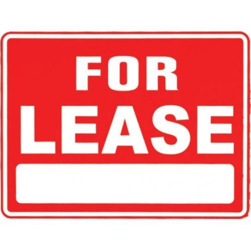 Sign &#034;For Lease&#034; 16X12&#034;
