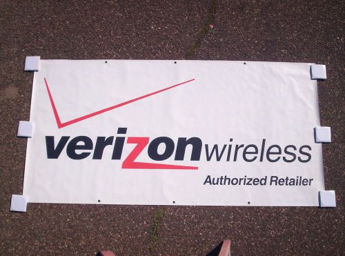 Verizon Authorized Retailer Vinyl Banner