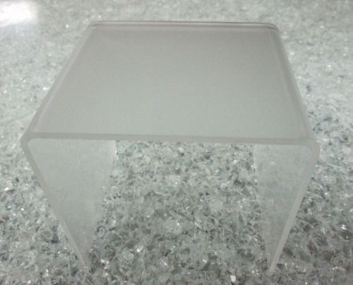 Quantity 12 Frosted Acrylic Risers P95  1/8&#034; 6&#034; x6&#034; x6&#034;