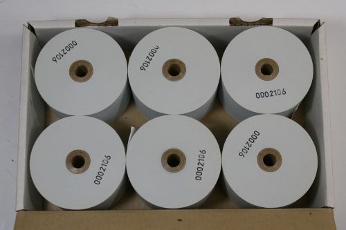 #2915 -  hp 9270-0479 | 2 1/4 x 250&#039; 5,7cm x 76m thermal roll paper 6 rolls for sale
