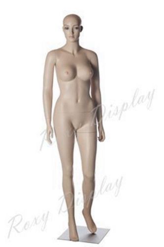 Fiberglass pretty face elegant looking female mannequin #mc-clara05 for sale
