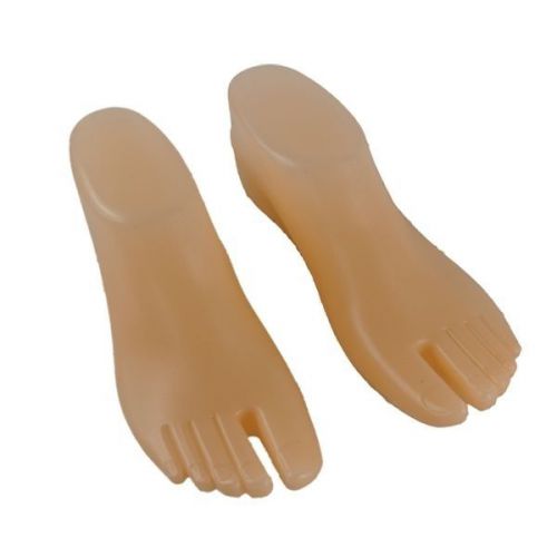 Nw pair 8.5&#039;&#039; foot dummy model stand retail feet shoes socks mannequin display for sale