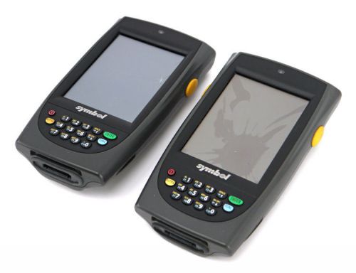 2x symbol ppt8846-t2by1dww/t2by1dwwr handheld wireless pocket pc barcode scanner for sale