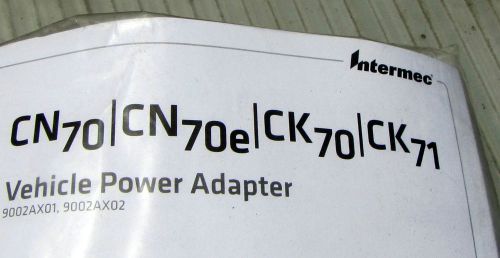 Intermec CK70 Vehicle Power Adapter  for 70 Series 931-070-001 *NEW
